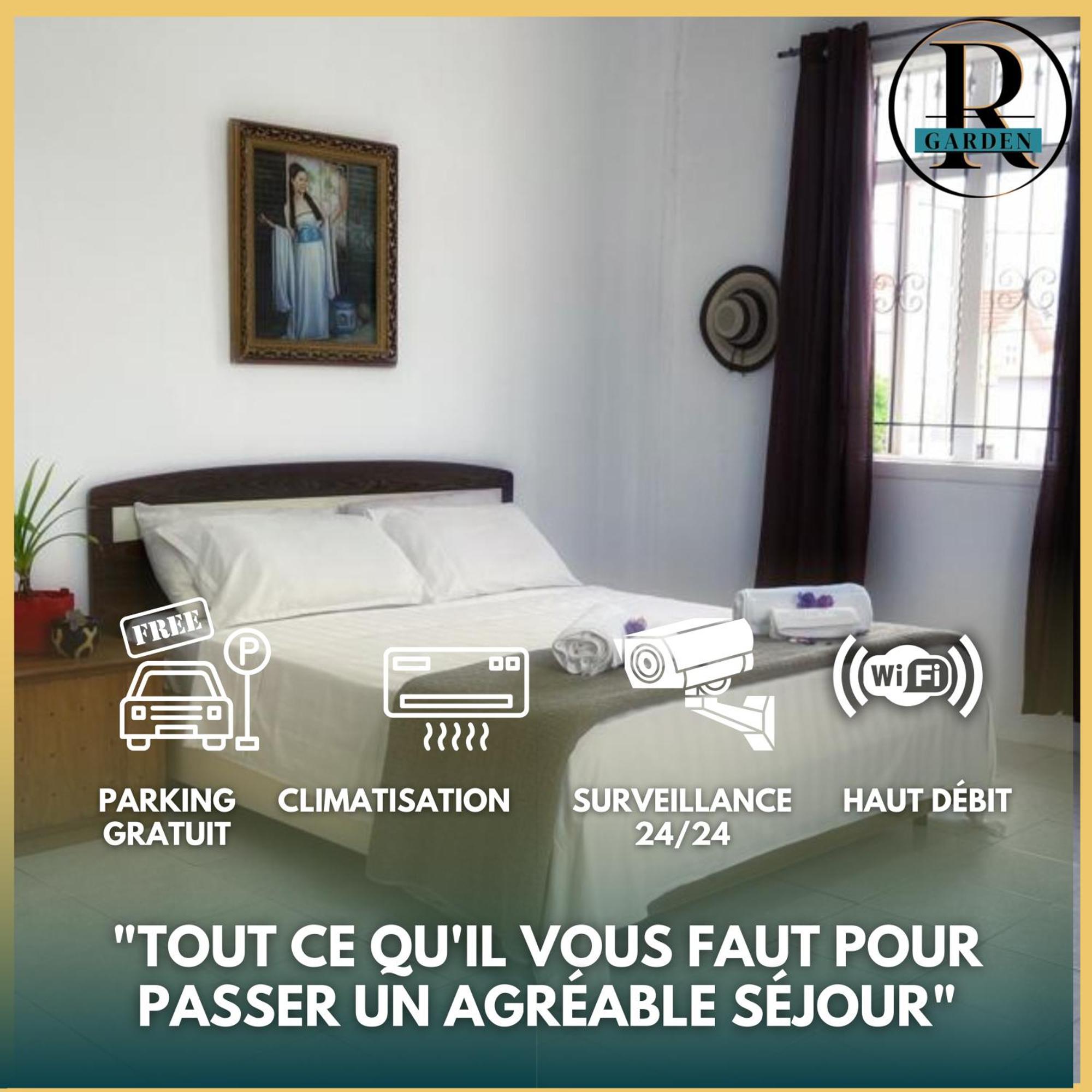 R Garden Villa Au Calme De Baie Du Tombeau, Appartement Familiale De 3 Chambres Et Cuisine Eksteriør billede